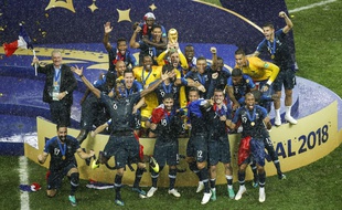 le 15 juillet 2018, la France était championne du monde de foot.