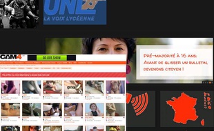 Le site du syndicat lycéen Fidl piraté, le 18 octobre 2013.