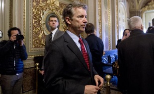 Le sénateur Rand Paul au Capitole, à Washington, le 12 février 2014