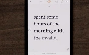 Audible Captions permet de retranscrire en temps réel les livres audio.