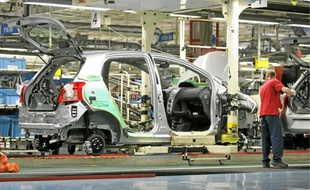 L'usine Toyota d'Onnaing.