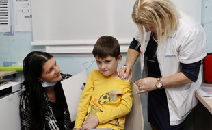 Israël a débuté la vaccination des enfants de 5 ans, le 22 novembre 2021.