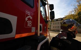 Lors d'une interventions des sapeurs-pompiers du SDIS 31 à Toulouse.