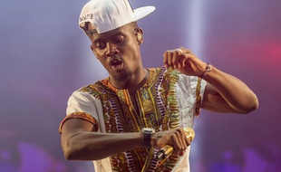 L'artiste Black M en concert à Bruxelles le 19 août 2015
