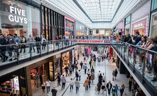 L'Arndale, centre commercial de Manchester, où s'est déroulé l'attaque
