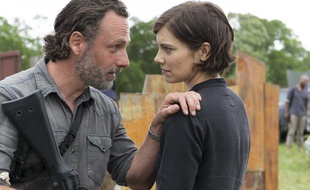 Andrew Lincoln et Lauren Cohan, deux des acteurs historiques de la série «The Walking Dead»