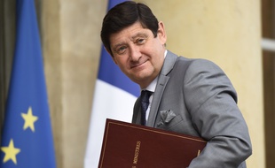 Patrick Kanner, ministre de la Ville, de la Jeunesse et des Sports arrive à l'Elysee, le 27 juillet 2016.