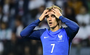 Antoine Griezmann, lors de Biélorussie-France, le 5 septembre 2016.