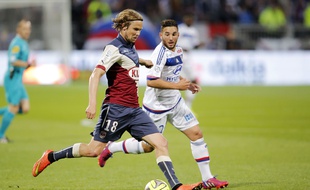 Le Tchèque des Girondins de Bordeaux, Jaroslav Plasil, lors d'un match à Lyon, le 16 mai 2015.