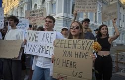 Les Ukrainiens pessimistes après les rencontres en Alaska et à Washington