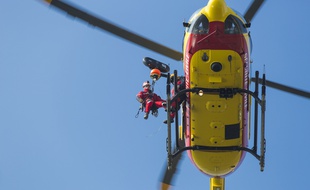 Photo d'illustration d'un hélicoptère de secours.