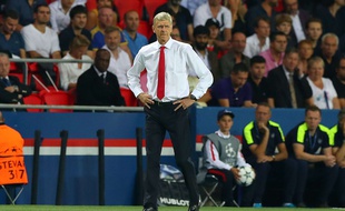 Arsène Wenger lors de PSG-Arsenal, le 13 septembre 2016.