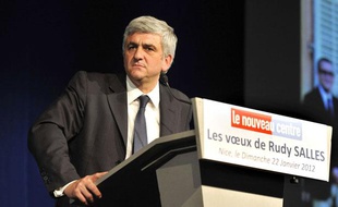 Hervé Morin, candidat à la présidentielle pour le Nouveau Centre.