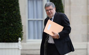 Le ministre des relations avec le Parlement Alain Vidalies, le 6 mai 2013 à l'Elyséee.