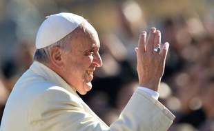 Le pape François, le 17 décembre 2014 au Vatican