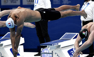 Florent Manaudou et les Bleus n'ont pas pu monter sur le podium du 4x100m à Tokyo.