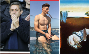Thomas Meunier / Nicolas Sarkozy et Salvatore Dali. Dans le désordre