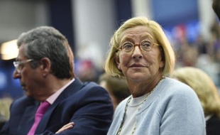 Patrick Balkany et Isabelle Balkany le 25 novembre 2015 à Boulogne-Billancourt