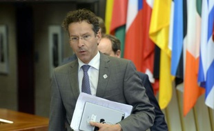 Le président de l'Eurogroupe, le Néerlandais Jeroen Dijsselbloem, le 23 juin 2015 à Bruxelles