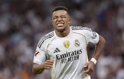 Mbappé marque avec le Real Madrid mais sort touché à la cheville