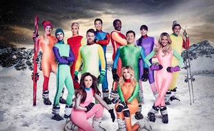 L'émission de téléréalité britannique «The Jump» fait sauter des célébrités d'un tremplin de ski.