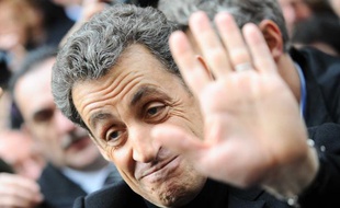 Nicolas Sarkozy le 18 février 2012 à Paris.
