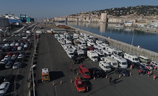 Les nombreux camping-cars rapatriés depuis le Maroc
