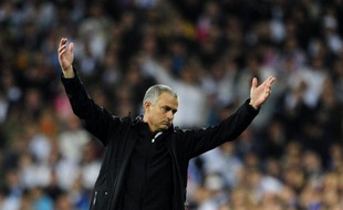 José Mourinho lors de l'élimination du Real Madrid contre le Bayern Munich, le 25 avril 2012.
