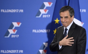 François Fillon, vainqueur de la primaire de la droite et du centre, le 27 novembre 2016.