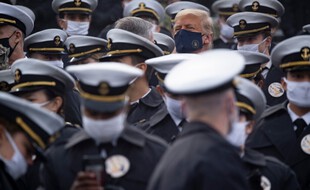Donald Trump à l'académie militaire de West Point. (archives)