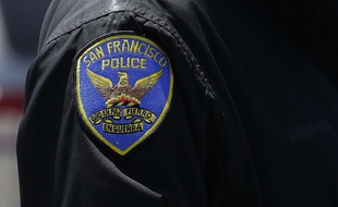 Un policier de San Francisco, aux Etats-Unis.