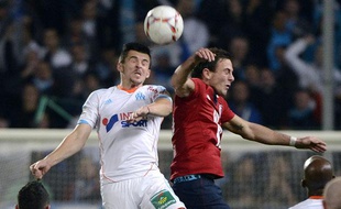 Le milieu de terrain de l'OM Joey barton, le 25 novembre 2012, contre Lille.