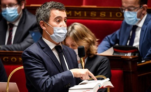 Gérald Darmanin, le 20 novembre 2020 à l'Assemblée nationale.