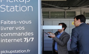 Sécurisée, la borne de retrait de colis est accessible 7 jours sur 7.