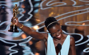 Lupita Nyong'o, meilleur second rôle féminin aux Oscars 2014.