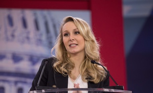 Marion Maréchal-Le Pen s'exprime le 22 février 2018 devant la Conservative Political Action Conference (CPAC) aux Etats-Unis.