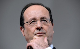 François Hollande le 30 mai 2014 à Rodez.