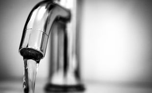 Un robinet d'eau (illustration).