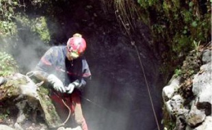 La grotte de Bouvante (Drôme), où 72 hommes ont été mobilisés le 24 octobre.