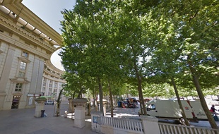 La place du Nombre d'Or, à Montpellier.