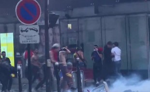 Des casseurs ont gâché les festivités