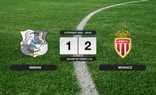 Amiens - Monaco: Monaco s'impose à l'extérieur 1-2 contre Amiens