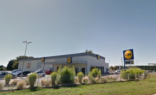 Le magasin Lidl d'Ostricourt