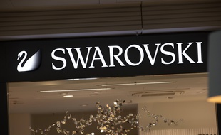Illustration d'une boutique Swarovski.