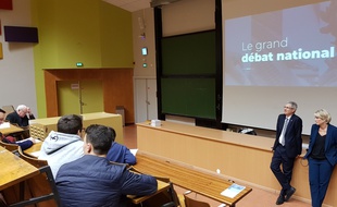 Grand débat à Strasbourg