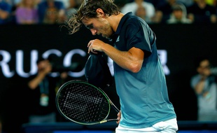 Lucas Pouille n'a rien pu faire face à Novak Djokovic.