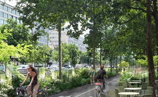 Une piste de vélo va notamment être installée