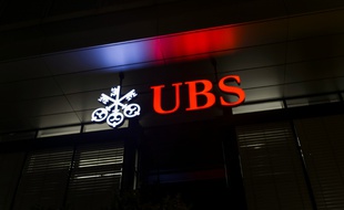 Le logo de la banque suisse UBS