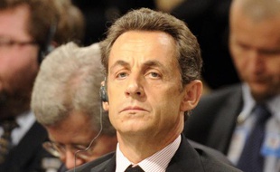 Le président Nicolas Sarkozy assiste au sommet de l'Otan le 19 novembre 2010, à Lisbonne.