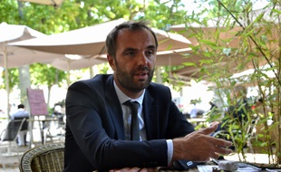 Michaël Delafosse (PS) est candidat à la mairie de Montpellier.